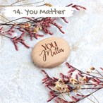 Engraved Small Pebble “Pocket Hug” – Personalised Wooden Keepsake