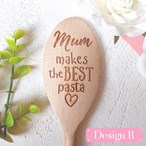Personalised Wooden Spoon for Mother’s Day | Engraved Gift for Mum or Grandma