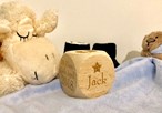 Wooden Baby Blocks - Personalised
