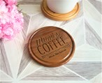 Drinks Order Design Personalised Wooden Coaster