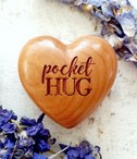 3D Wooden Heart - Pocket Hug Designs