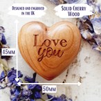 3D Wooden Heart - Pocket Hug Designs