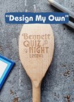 Quiz Night Personalised Wooden Spoon