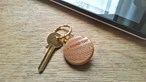 A Round Tuit Wooden Keyring