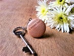 A Round Tuit Wooden Keyring
