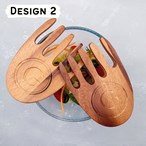 Tuscany Personalised Wooden Salad Hands