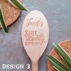 Shit Stirrer Personalised Engraved Wooden Spoon