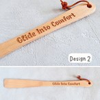 Personalised Wooden Shoehorn 37cm / 14.5 inches