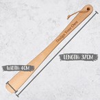 Personalised Wooden Shoehorn 37cm / 14.5 inches
