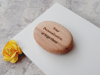 Personalised Wooden Pebbles - Small