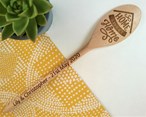 Home Sweet Home Design - Personalised Wooden Spoon
