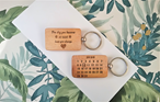 Personalised Calendar Keyrings