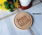 Drinks Order Design Personalised Wooden Coaster