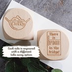 Custom Engraved Takeaway Dice