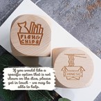 Custom Engraved Takeaway Dice