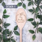 Custom Engraved Teacher Gift Spoon - Thank You Teacher