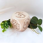 Personalised Wedding Day Wooden Block