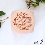 Personalised Wedding Day Wooden Block