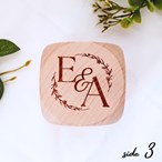 Personalised Wedding Day Wooden Block