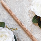 Wedding Favours Design - Personalised Engraved Wooden Spoon