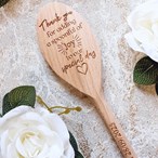 Wedding Favours Design - Personalised Engraved Wooden Spoon