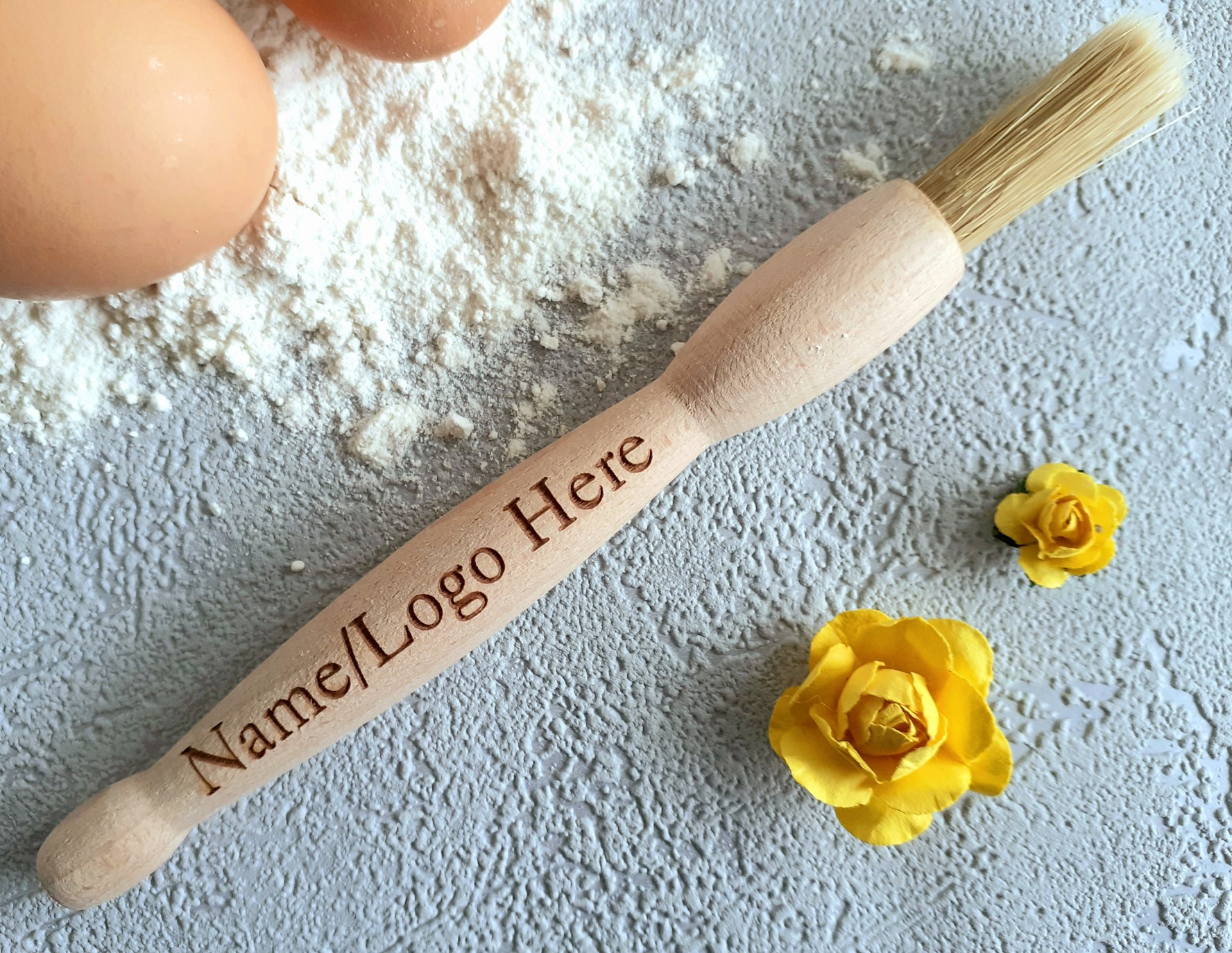 Pastry Brush Wooden Personalised