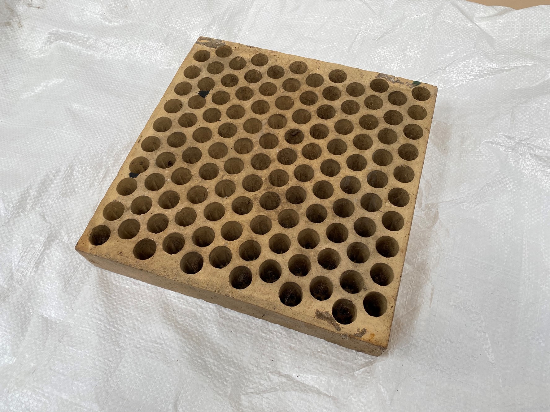 Reclaimed Clay Malting Kiln Tiles / Bricks 30cm square
