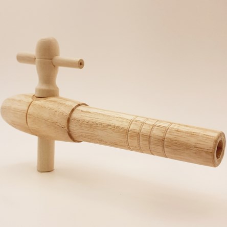 Wooden Tap Tapered 5inch in length (125mm) Open