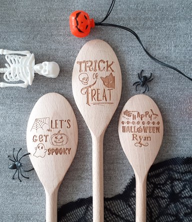 Spooky Spoons - Personalised Halloween Design