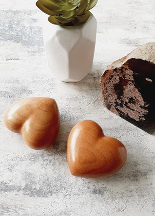 3D Wooden Hearts - Large