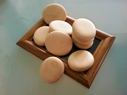 Medium Wooden Pebbles