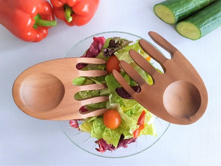 Tuscany Wooden Salad Hands