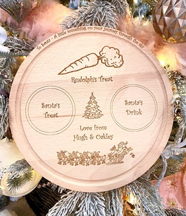 Personalised Christmas Eve Plate