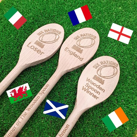 Six Nations Rugby Wooden Spoon Winner Trophy