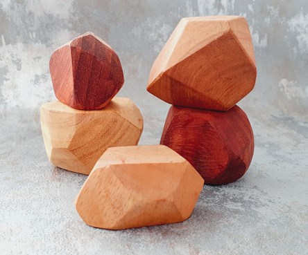 Wooden Stacking Stones / Blocks
