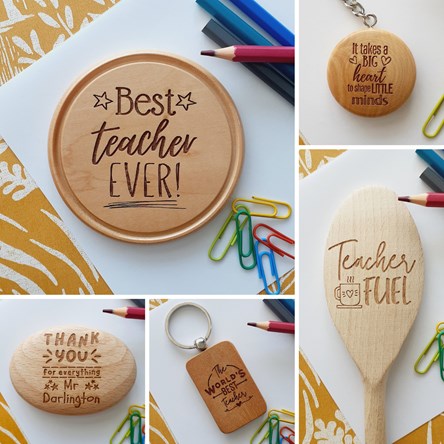 Teacher Appreciation Wooden Gifts