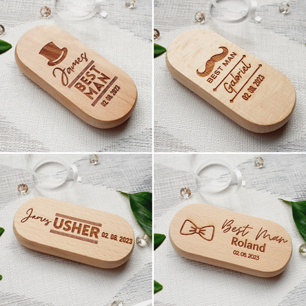 Best Man / Usher / Groomsman Bottle Opener Wedding Gift