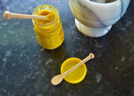 Wooden Mustard Spoon