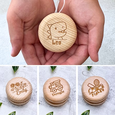 Yoyo - Personalised Wooden Toy