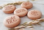 Engraved Small Pebble - Pocket Hug Design