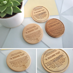 Imperfect Round Tuit Coaster