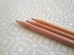 Plain Natural Round Smooth FSC Wooden Pencils - 17cm long