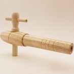 Wooden Tap Tapered 5inch in length (125mm) Open