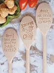 Air Fryer Chef Design - Personalised Wooden Spoon