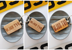 Car Number/ Reg Plate Keyring
