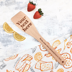 Design Your Own Personalised Wooden Spatula – Custom Engraved Gift