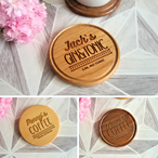 Drinks Order Design Personalised Wooden Coaster