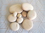 Imperfect Wooden Pebbles - Various Sizes