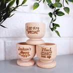 Personalised Wooden Egg Cup