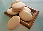 Large Wooden Pebbles